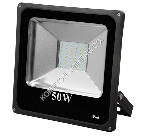 White And Black 50w Led Floodlight Housing