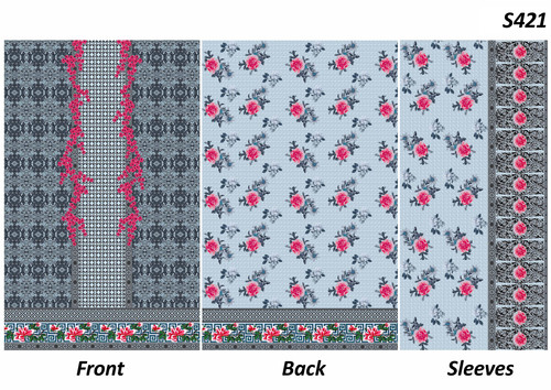 Ladies Printed Fabrics
