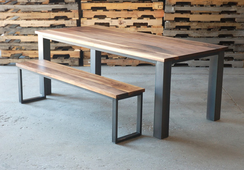Industrial Dining Bench