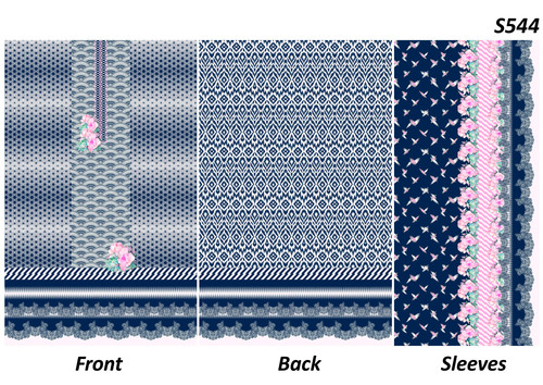 Ladies Printed Fabrics