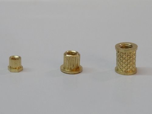 Brass Thread Inserts - Color: Golden