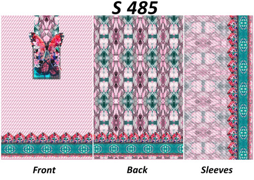 Ladies Printed Fabrics - Cotton Blend 44" Width, 150 GSM, Pink | Stylish Design, Soft Fabric, Vibrant Prints, Comfortable Wear