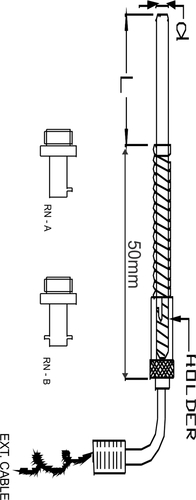 BAYONET RTD RIGHT ANGLE MOUNTING