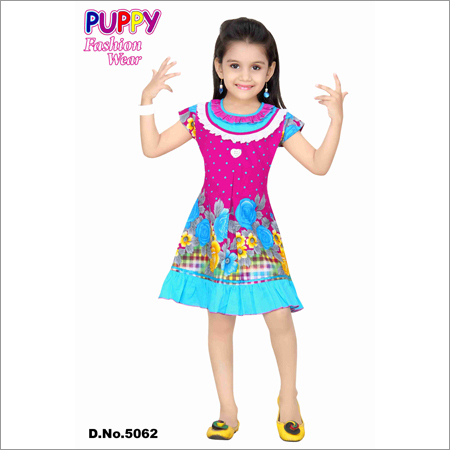 Girl Fancy Partywear Frock