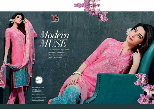 Printed Designer Straight Suits