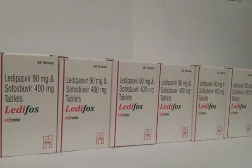 Ledifos (Ledipasvir 90mg & Sofosbuvir 400mg) Table