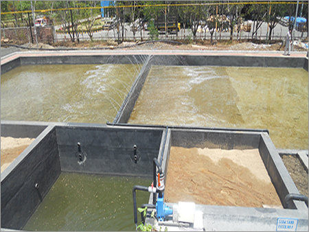 Evaporation Pond for High TDS Water