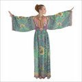 Digital Print Kimono Dress