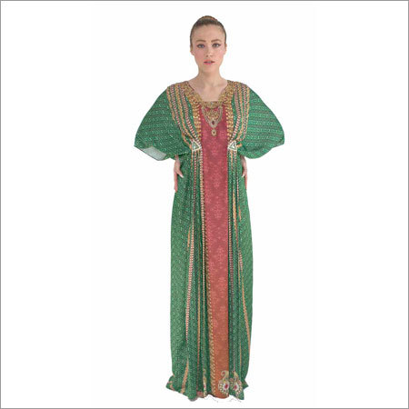 Digital Printed Trendy Kaftan