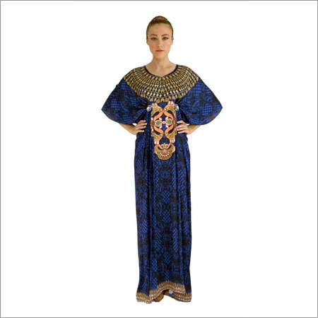 Crystal Embroidery Kaftan