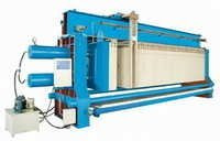 Chamber Filter Press - Polypropylene/steel, Filtration Capacity 1000-100000 L/hr, Automation: Automatic/semi-automatic, >50 Plates, Blue - Ideal For Solid-liquid Separation In Power Plants And Tailings Processing