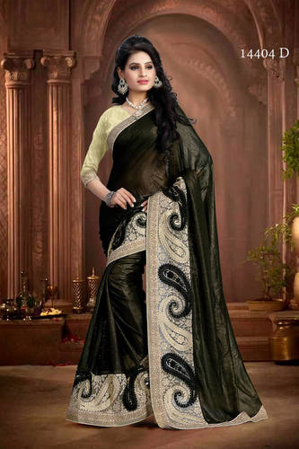 Heavy Border Saree