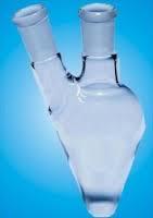 Pear Shape Flask Two neck