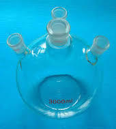 Round Flask Bottom Four Neck