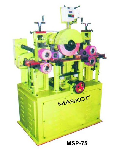 Square Pipe Polishing Machine with Flap Wheel