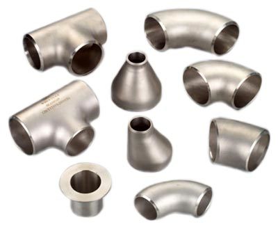 Silver Stainless Steel Butt Weld Pipe Fittings