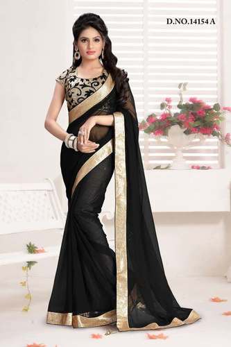Heavy Stitch Blouse Saree