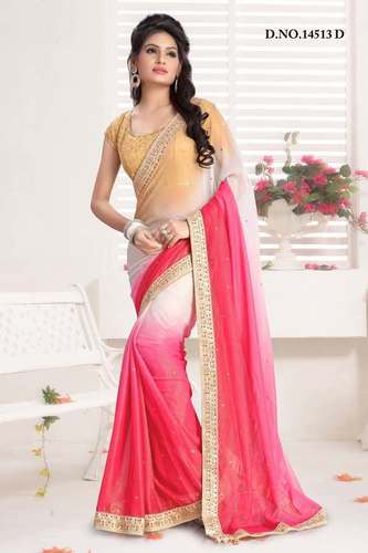 Heavy Stitch Blouse Saree