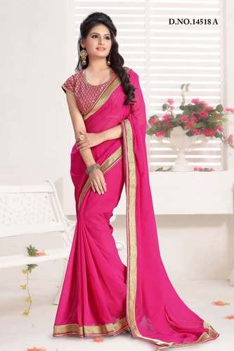 Heavy Stitch Blouse Saree