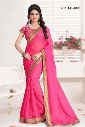 Heavy Stitch Blouse Saree