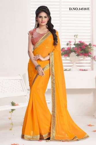 Heavy Stitch Blouse Saree
