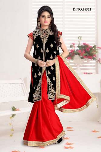 Heavy Stitch Blouse Saree