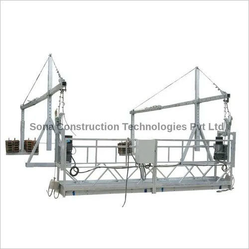 Suspended Working Platform - High-Quality Aluminum, Stable Design for Enhanced Worker Safety and Maintenance Efficiency