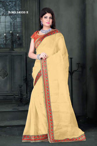 Heavy Stitch Blouse Saree
