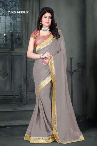 Heavy Stitch Blouse Saree