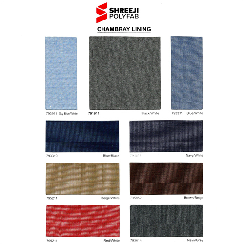 Chambray Lining Fabric