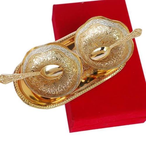 Gold Bowls and Trays