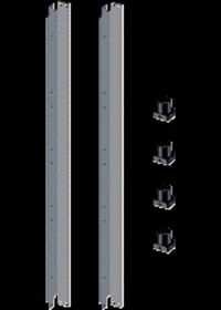 Bef-2042gt002 Sick Mounting Bracket - Metal Material, 420 Mm Height, 2 X Alignment Bracket, Incl. 4 X Swivel Block With Screws And Nuts, 240 Volt Voltage, 1 Year Warranty