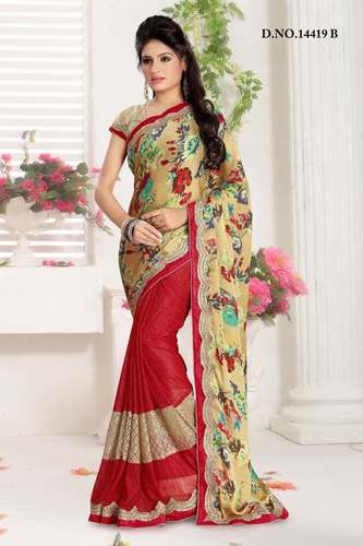 Lycra Saree