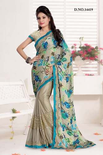 Lycra Saree
