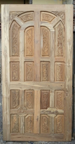 Teak Wood Entrance Door
