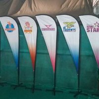 Fiberglass Advertising Promotional Flag