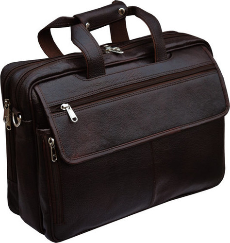 Leather Bag Brown Color