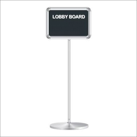 Lobby Board With Stand