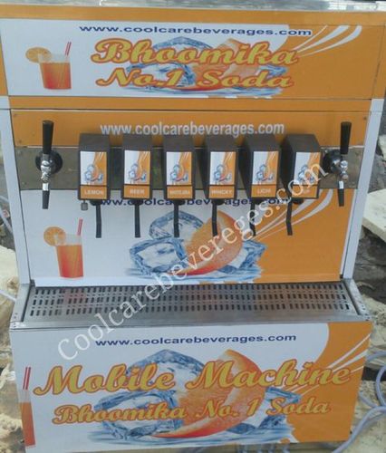 Manual 6+2 Van Soda Machine