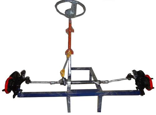 Actual Working Model of Power Steering of Car