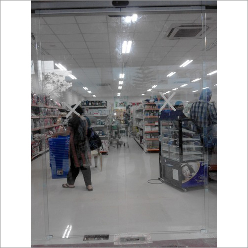 Sliding Sensor Doors for Malls