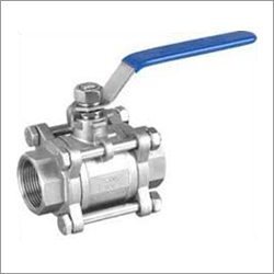 Investment Casting Three Piece Design Ball Valve Screwed