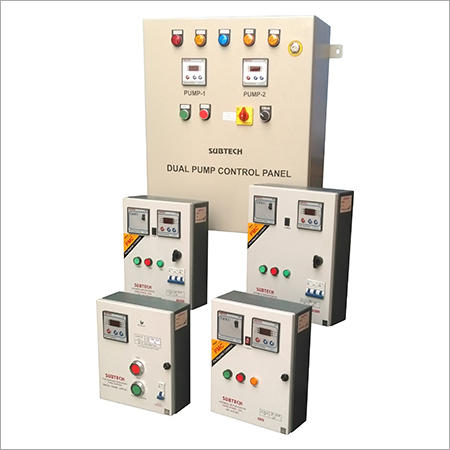 Dual Pump Control Panel Base Material: Metal Base