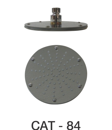 SS Shower Head 6 Round Sandwich