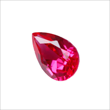 Synthetic Ruby Gemstone