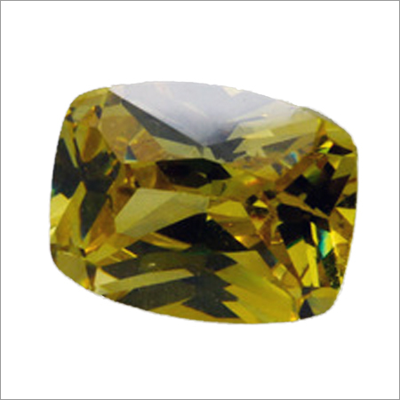 Cushion Cut Cz Gemstone