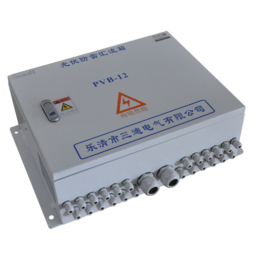 Solar Strings Combiner Box for PV system with surge protection