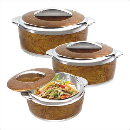 Hot Value Party Set - Stainless Steel 1500/2000/2500ml Brown, Lightweight Durable Insulated