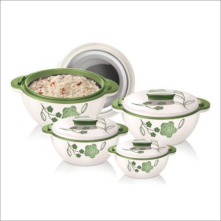 Solitare Casserole 4 Pcs Green Set