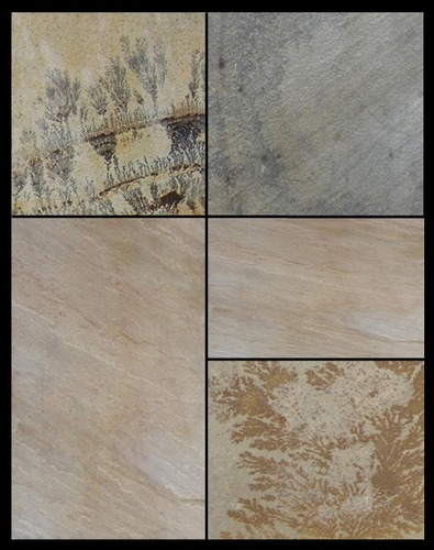 Mint fossil sandstone wall cladding